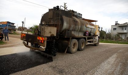 Büyükşehir Belediyesi’nden Karataş Mahallesi’ne asfalt