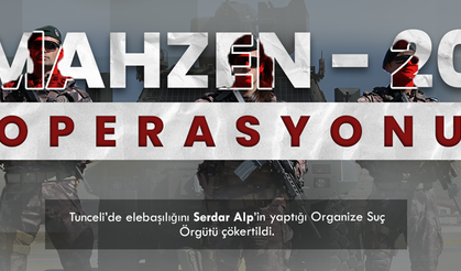 “MAHZEN-20” operasyonlarında Organize Suç Örgütü çökertildi.