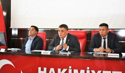 İSA YILDIRIM İLK MECLİSİNİ GERÇEKLEŞTİRDİ