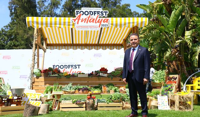 IV. FoodFest Antalya Uluslararası Gastronomi Festivali başlıyor