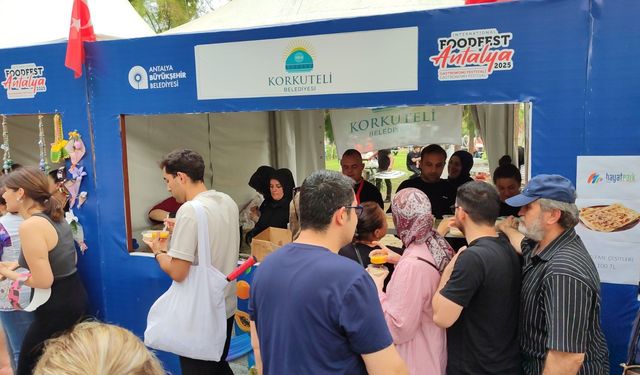 Foodfeste Korkuteli Damgası Vuruldu