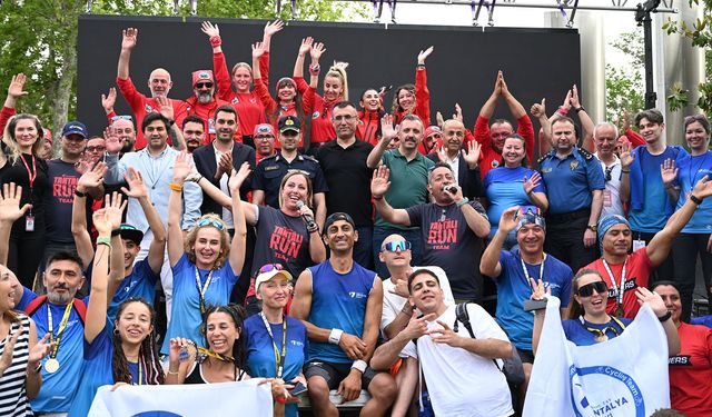Corendon Tahtalı Run to Sky ödül töreni yapıldı